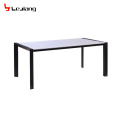 Free Sample Wood Modern Italian 8 Seater Resin Baroque Onyx Extension Artificial Marble Dining Table